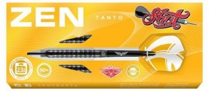 Shot ZEN TANTO STEEL TIP DART SET - 90% TUNGSTEN -Free Shipping