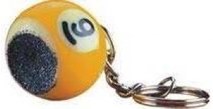 9 Ball Key Chain Scuffer