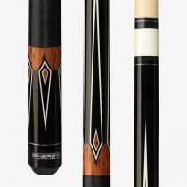 Energy By Players Black & Maple Cue With Black Linen Wrap HC07